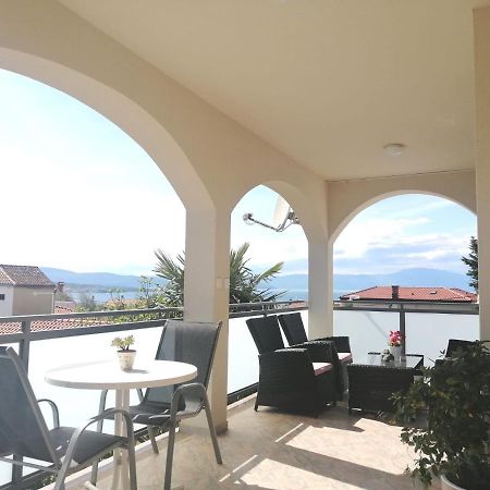 Lovely Sea View House In Malinska Island Krk Exterior foto